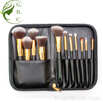 Ensemble de pinceaux de maquillage professionnel